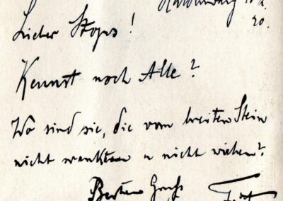 Schriftliche Schülererinnerungen