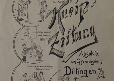 Kneip- und Kommerszeitungen